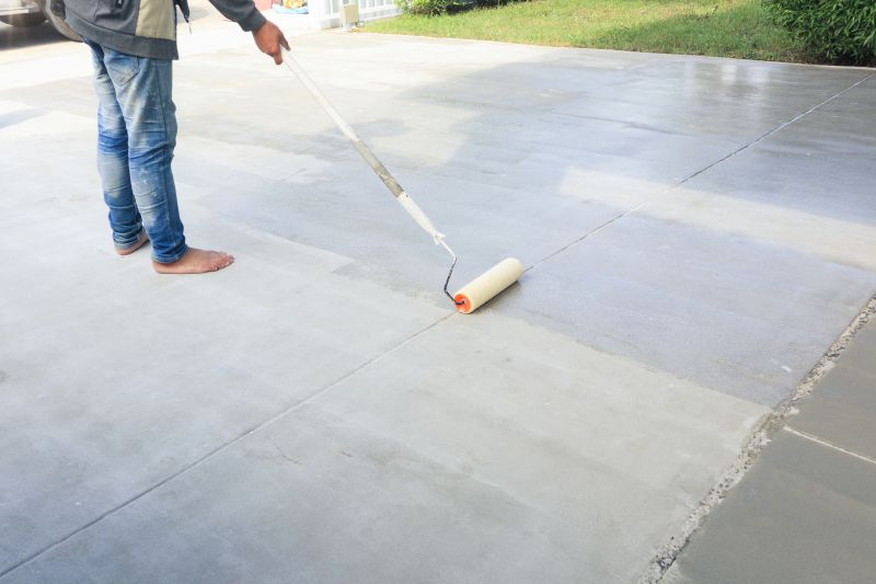 Driveway Cement Resurfacing