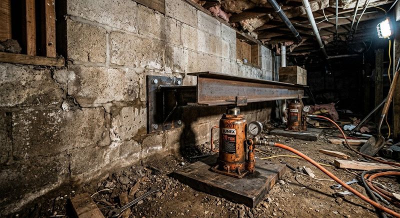 Sinking Foundation Lifting in Tampa, FL